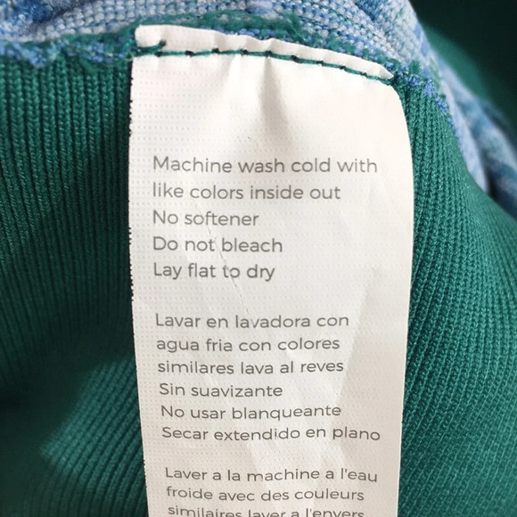 Fabletics Legging Womens XS 4 Green High-Waisted Seamless Fair Isle Dark Jade - Picture 12 of 15